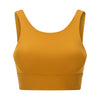 Sport Bra With Round Neck And Sport Vest With Hollow Out